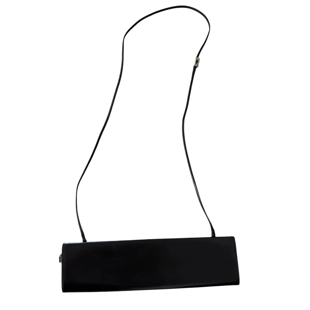 Gucci Black Leather Vintage purse. - Picture 3 of 12